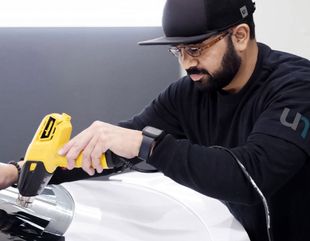 A Charlotte window tinting expert