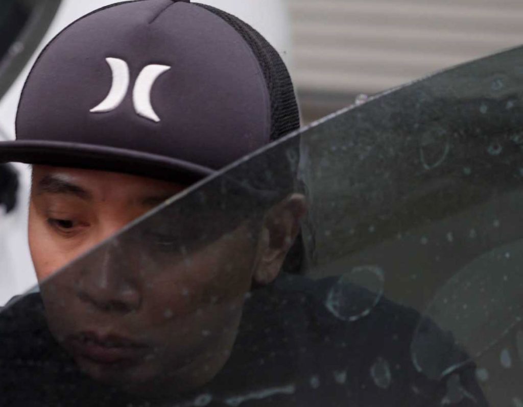 A Charlotte window tinting expert